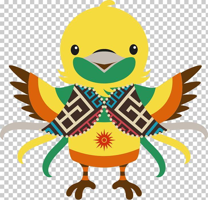 Multi Colored Bird Logo - 2018 Asian Games Gelora Bung Karno Stadium Mascot Multi-sport event ...