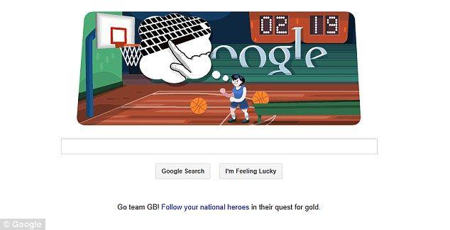 Olympic Google Logo - London 2012 Basketball Google Doodle game: Just when you thought you ...