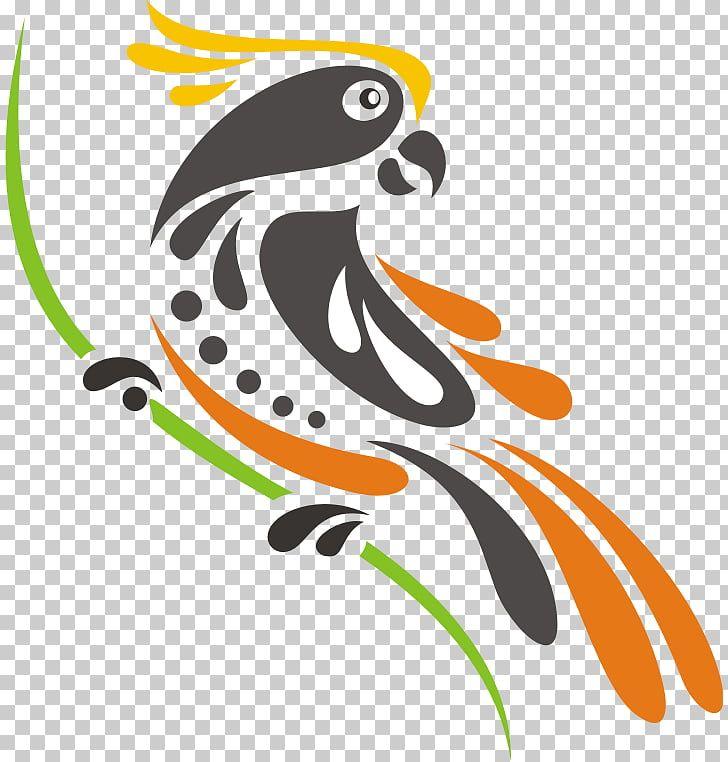 Multi Colored Bird Logo - Bird Logo, vektor, multicolored bird illustration PNG clipart. free
