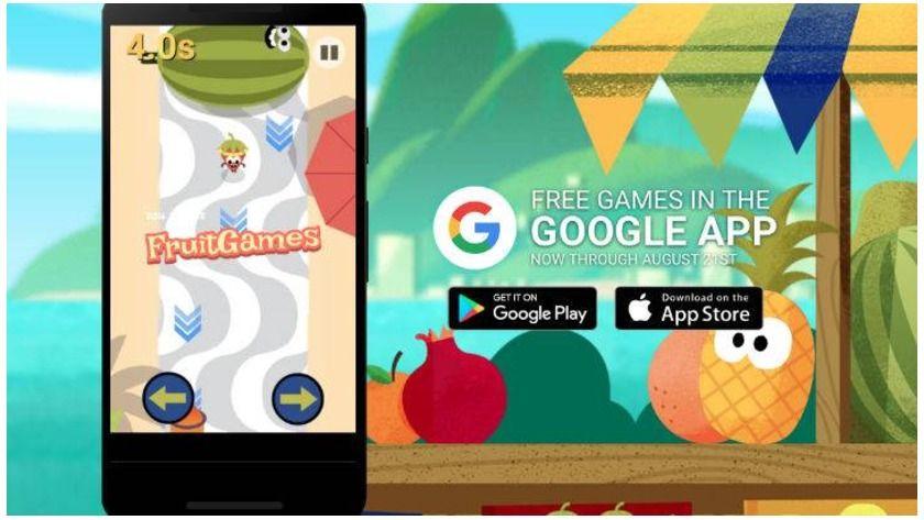 Olympic Google Logo - Google Celebrates Olympics With 2016 Doodle Fruit Themed Mobile