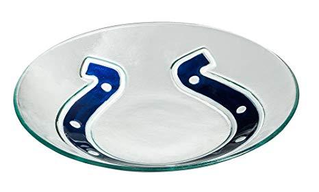 Multi Colored Bird Logo - Team Sports America NFL Indianapolis Colts Glass Bird