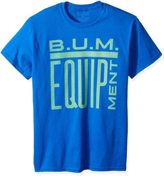 Rating Box Logo - Bum Equipment Men's Big And Tall Standard Box Logo T Shirt, Royal