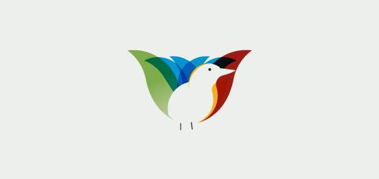 Multi Colored Bird Logo - 100+ Amazing Colorful Logo Designs