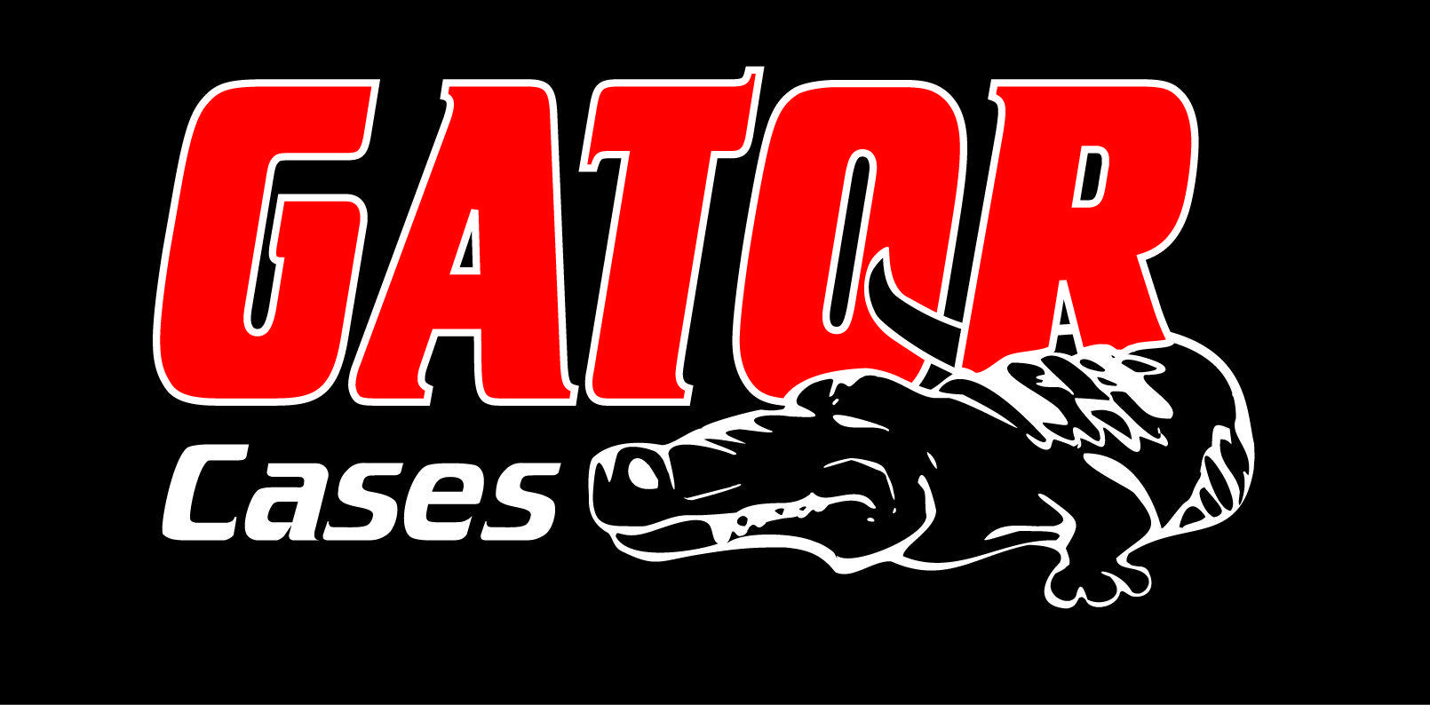 Red White Black Logo - Downloads - Gator Cases