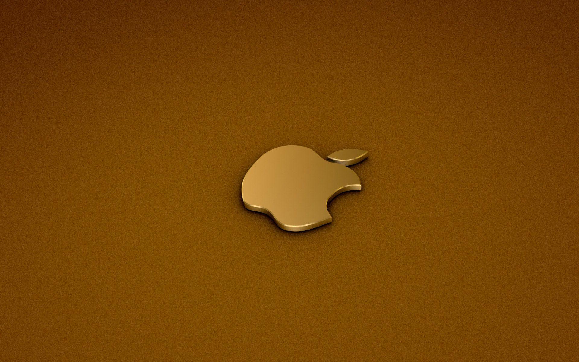 Gold Apple Logo - Gold Apple Logo Wallpaper #6957518