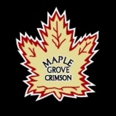 Maple Grove Crimson Logo - MG Hockey