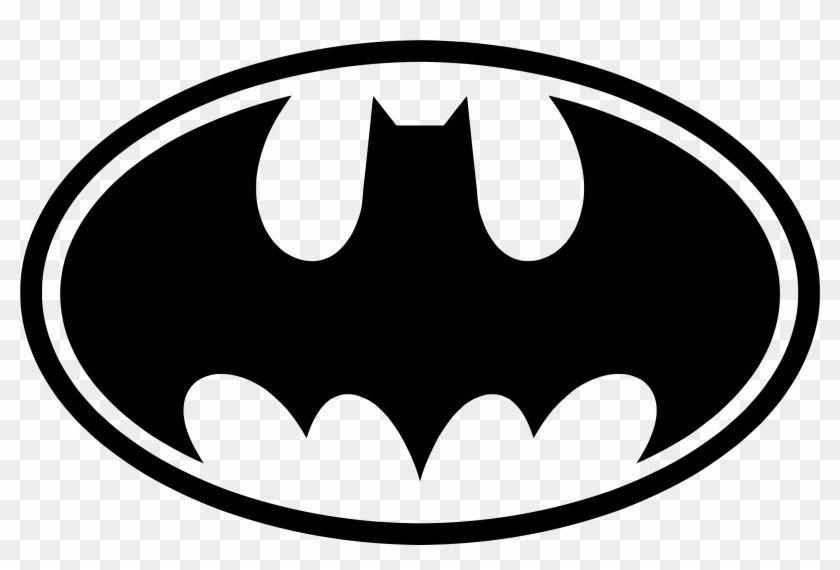 White Batman Logo - Black And White Logo Batman Clipart Library Clip Art - Batman Logo ...