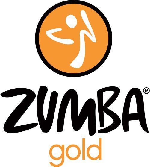 Orange and Gold Logo - Zumba Gold Logo
