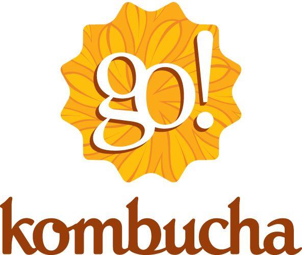 Orange and Gold Logo - GO Kombucha Logo Gold! Kombucha