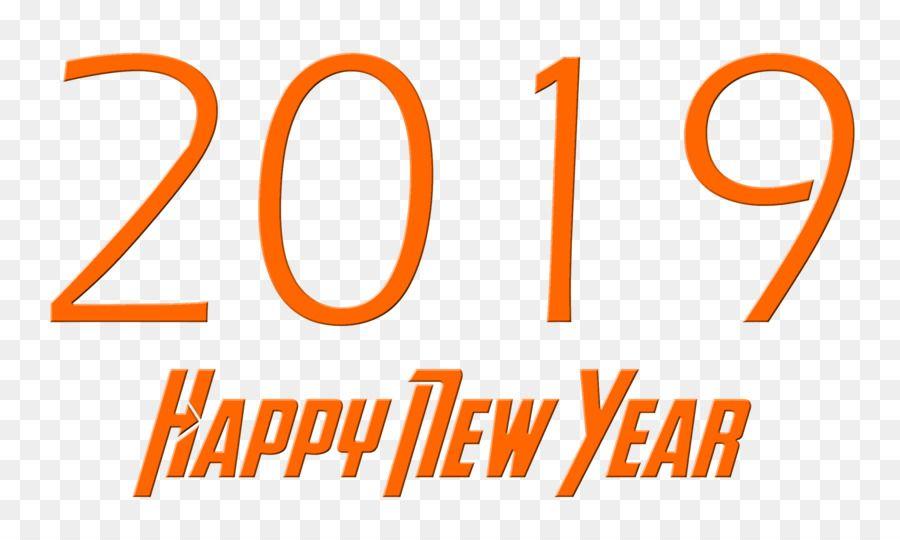 Orange and Gold Logo - Happy New Year 2019 Gold.png - 2019 New Year png download - 2500 ...
