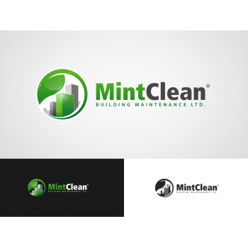 Janitorial Logo - Logo Design Contests » MintClean Building Maintenance Ltd. Logo ...