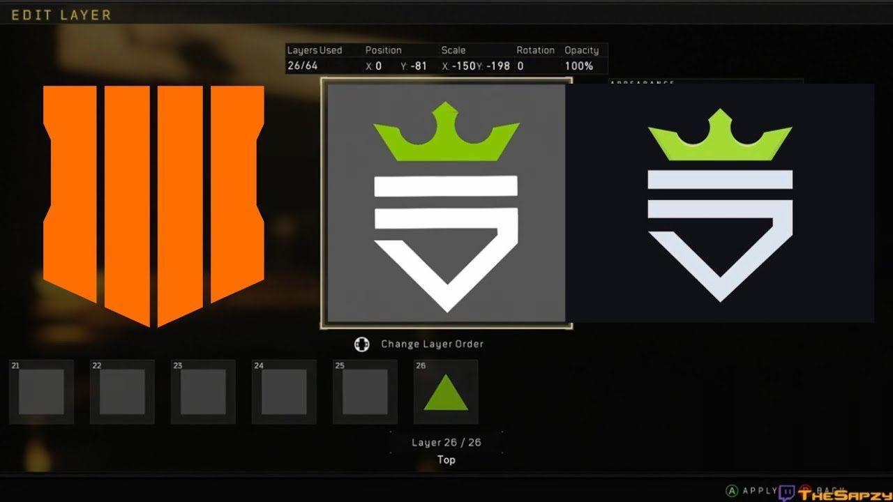 OpTic Scump Logo - Black Ops 4 Emblem Tutorial - OpTic Scump Logo - YouTube