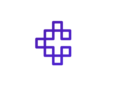 Chain Blockchain Logo - C, cryptocurrency / blockchain, letter mark / logo design symbol by ...