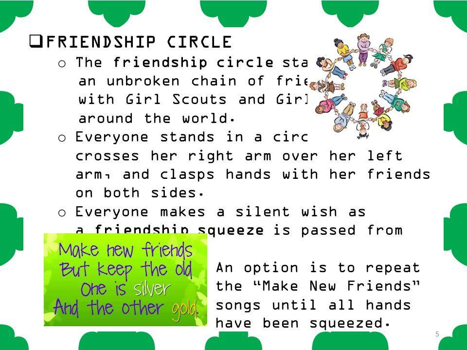 Girl Scouts Circle of Friends Logo - A License to Learn Leader