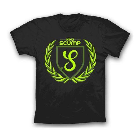 OpTic Scump Logo - King Scump Wreath T Shirt. Scumpii. Optic Gaming, Games