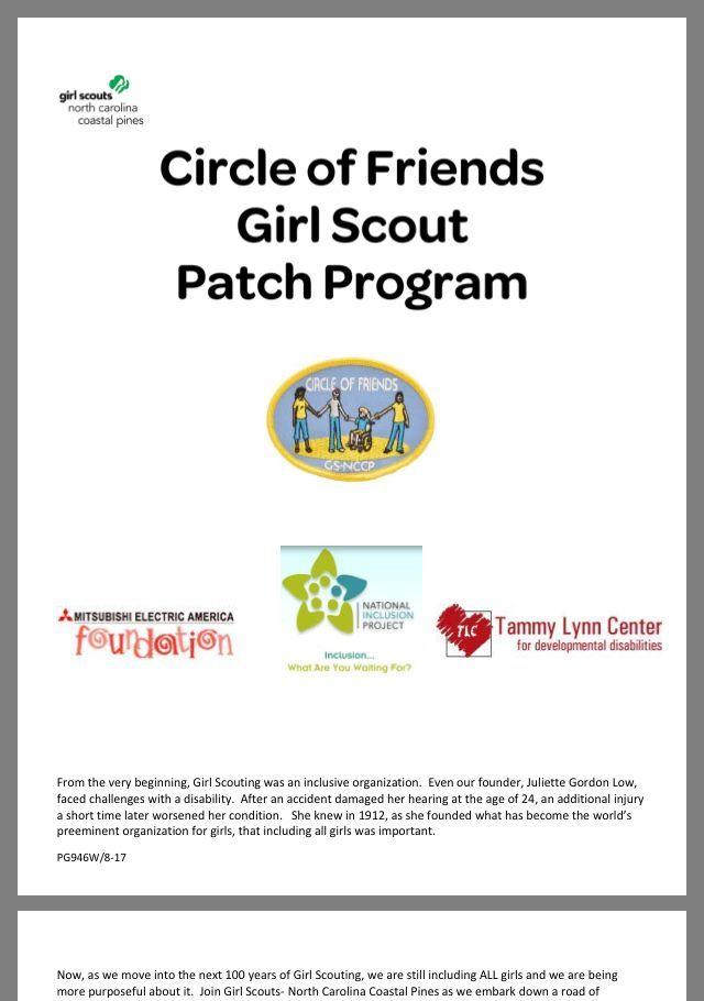 Girl Scouts Circle of Friends Logo - Brownies. Girl scout patches, Brownies