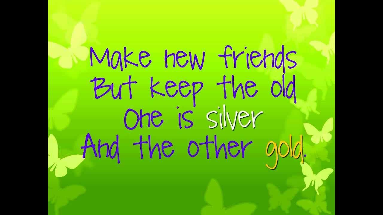 Girl Scouts Circle of Friends Logo - Girl Scout Song Make New Friends - YouTube