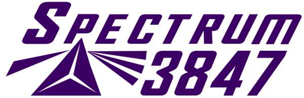 Purple White Logo - Spectrum Logos - Spectrum 3847