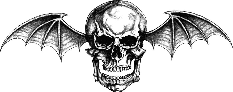 Avenged Sevenfold Bat Skull Logo - Avenged Sevenfold -