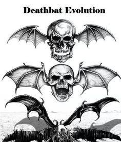 Avenged Sevenfold Bat Skull Logo - Avenged Sevenfold Logo “Deathbat” Tattoo By Lightsinaugust ...