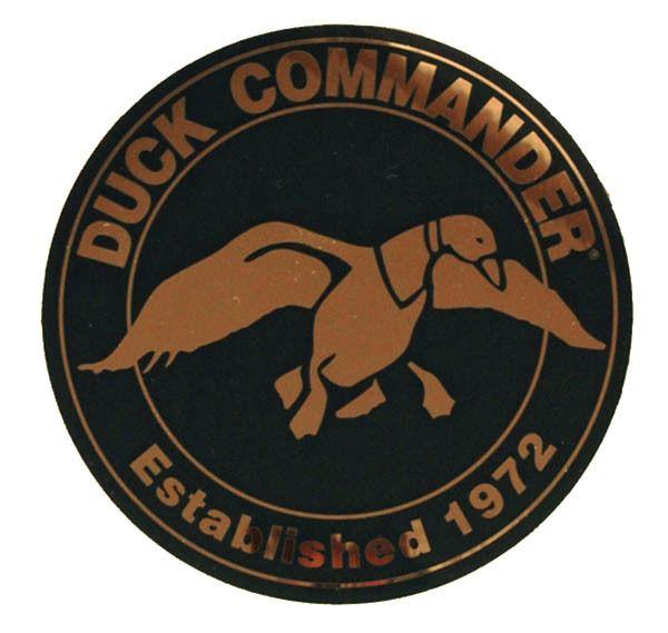 Duck Commander Logo - Duck Commander Logo Window Decal Round