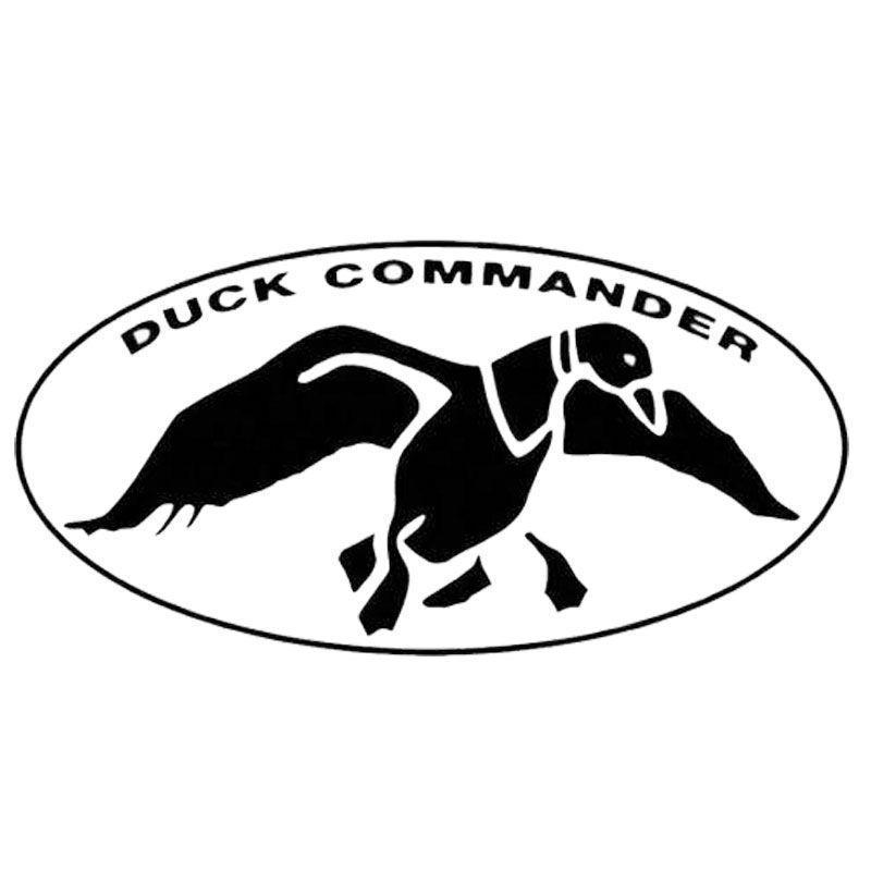 Duck Commander Logo - 14.3CM*7CM Creative Funny Duck Commander Personalized Window Decal