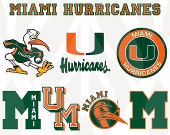 Miami Hurricanes Logo - Miami hurricanes svg