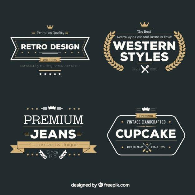Can I Use Logo - Free Vector Badges You Can Use As Logos