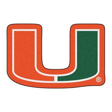 Miami Hurricanes Logo - NCAA University of Miami Hurricanes Mascot Novelty Logo Shaped