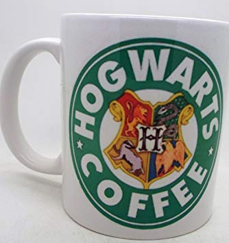 Harry Potter Starbucks Logo - Hogwarts harry potter Starbucks Parody 11oz Mug Mugs quality design ...