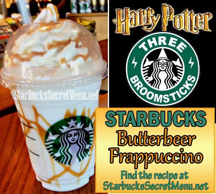 Harry Potter Starbucks Logo - Starbucks Butterbeer Frappuccino | Starbucks Secret Menu