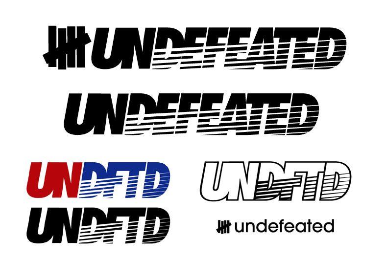 Undefeated Logo - Undefeated — chadski | graphic design