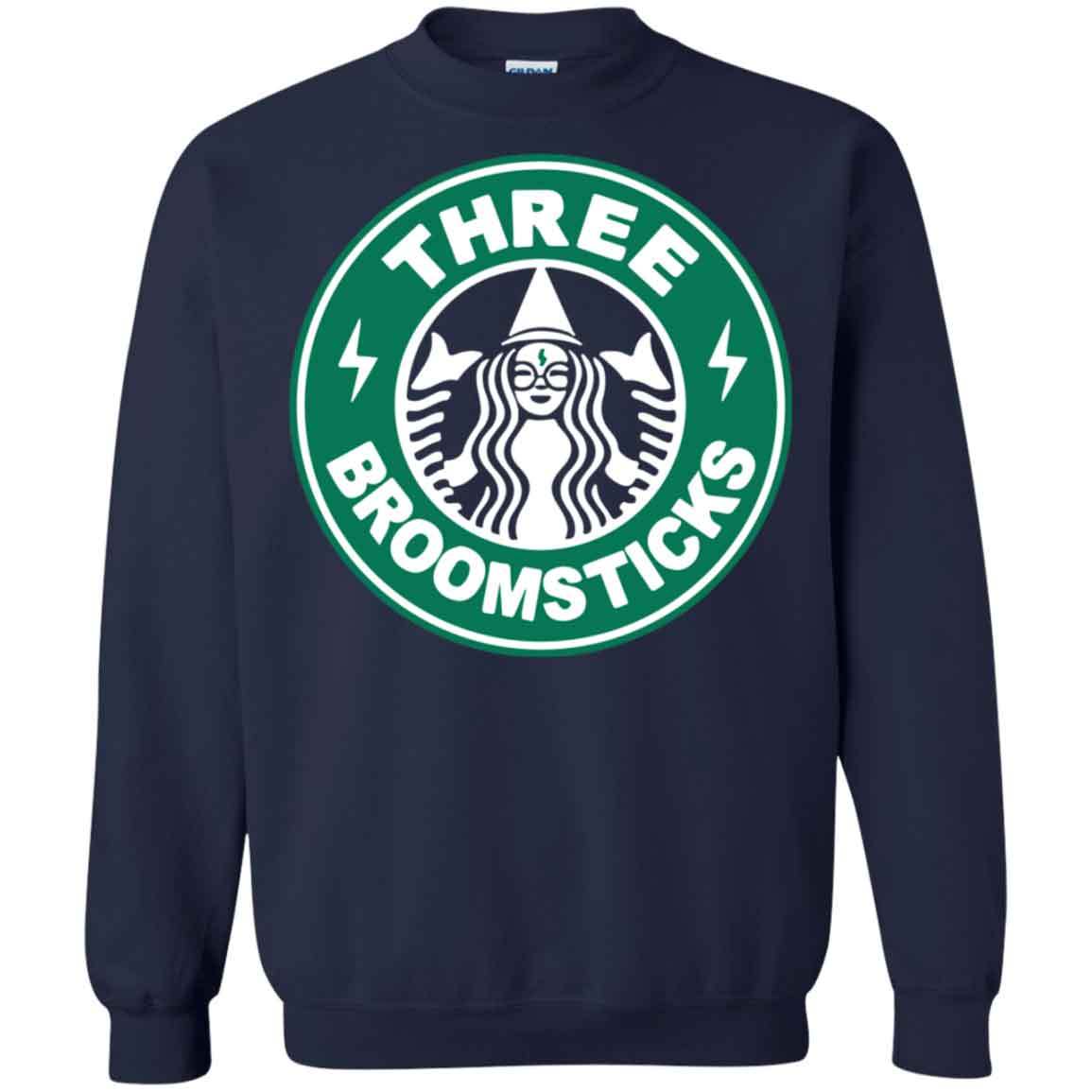 Harry Potter Starbucks Logo - Harry Potter Starbucks Three Broomsticks Hoodies Sweatshirts – TeeTrio