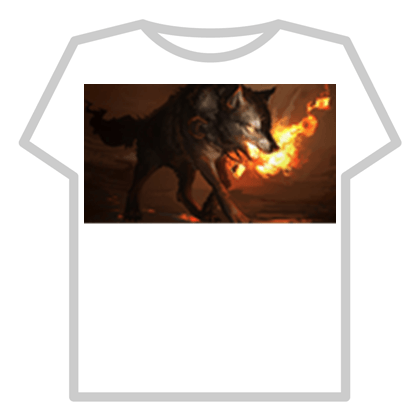 Savage Fire Wolf Logo - fire-wolf - Roblox