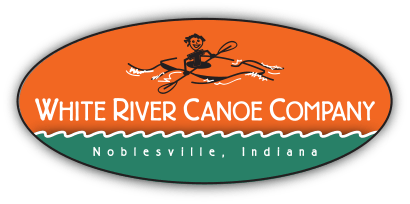 West Indiana Logo - White River Canoe Company trips, kayak trips and river tube