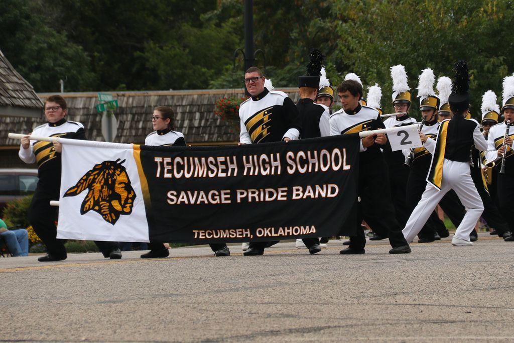 Tecumseh Savage Pride Band Logo - Tecumseh celebrates Frontier Days; parade winners announced - News ...