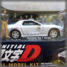 Red Suns Initial D Logo - Initial D Mazda RX7 Red Suns FC3S 1 24 Diecast