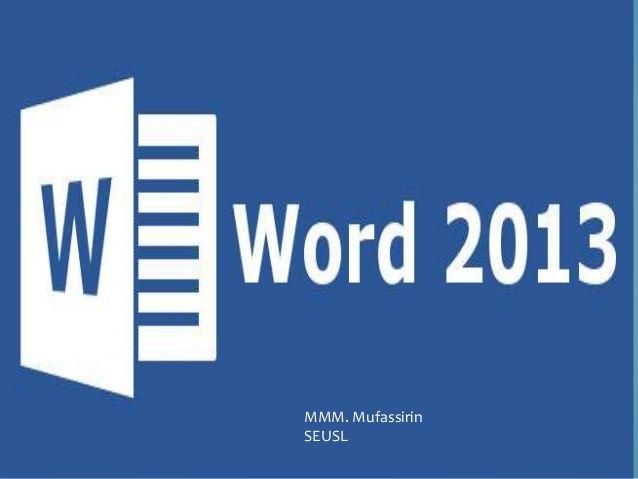 winword 2013