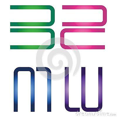 Colored w Logo - Logos B S M WLOGO SOMBOL WITH FONT very clean modern cool strong ...