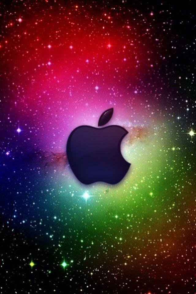 Galxay Apple Logo - Galaxy Apple!. Apple Logo Designs. iPhone wallpaper