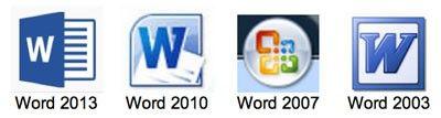 Microsoft Word 2013 Logo - What version of Microsoft Word or Office is on my computer? | IT News