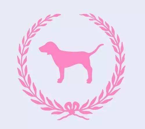 By Victoria's Secret Pink Logo - Victoria secret pink dog Logos