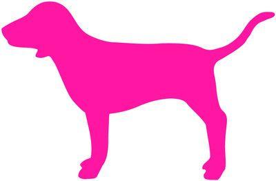 Victoria Secret Dog Logo - Fuchsia Fascination. Pink