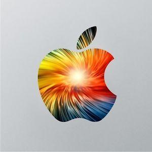 Apple Galaxy Logo - Galaxy Apple Logo Macbook Laptop Sticker #2 | eBay