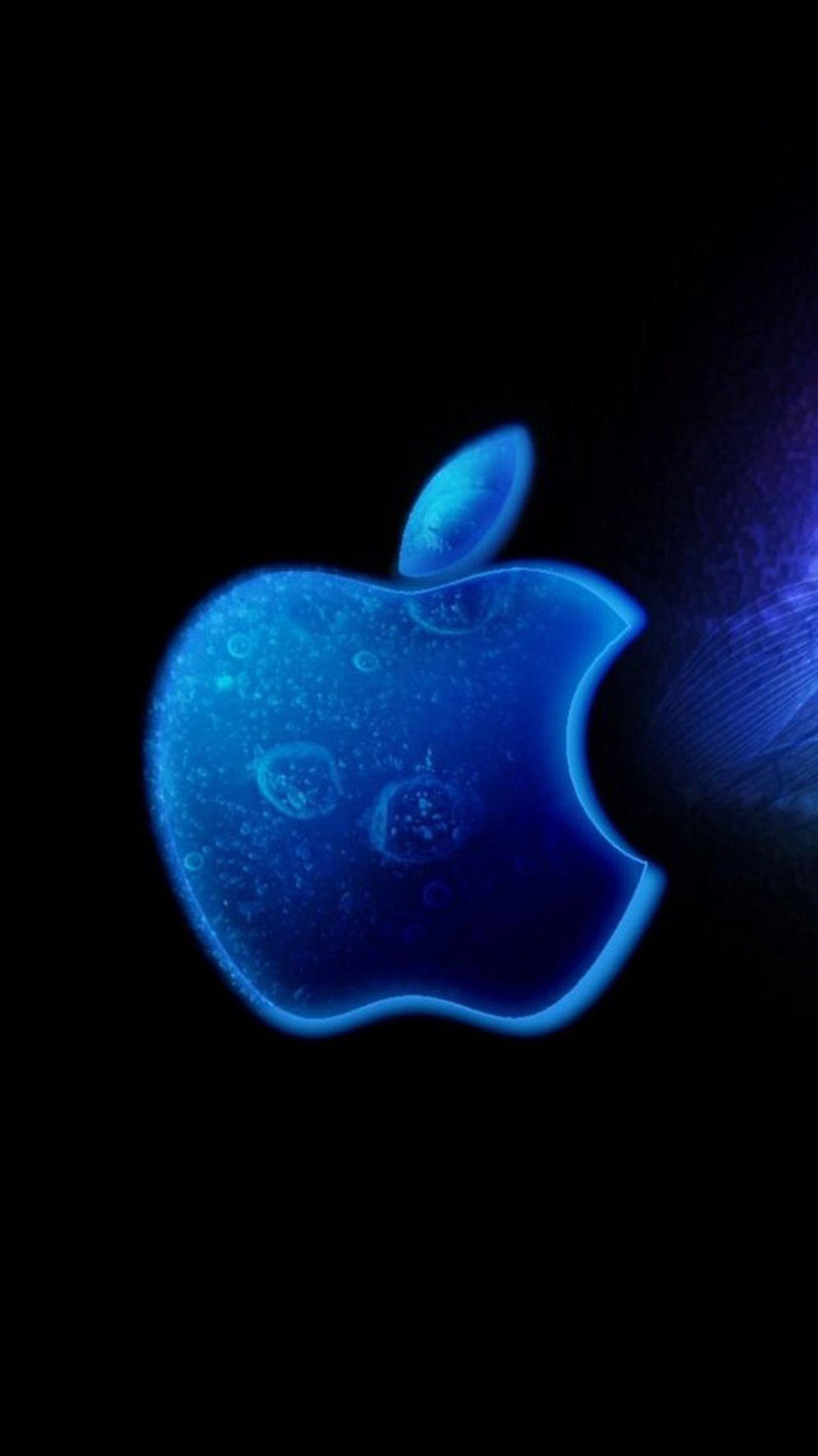 Galxay Apple Logo - Apple LOGO Galaxy S6 Wallpaper 76 | Blue Wallpaper! | Pinterest ...