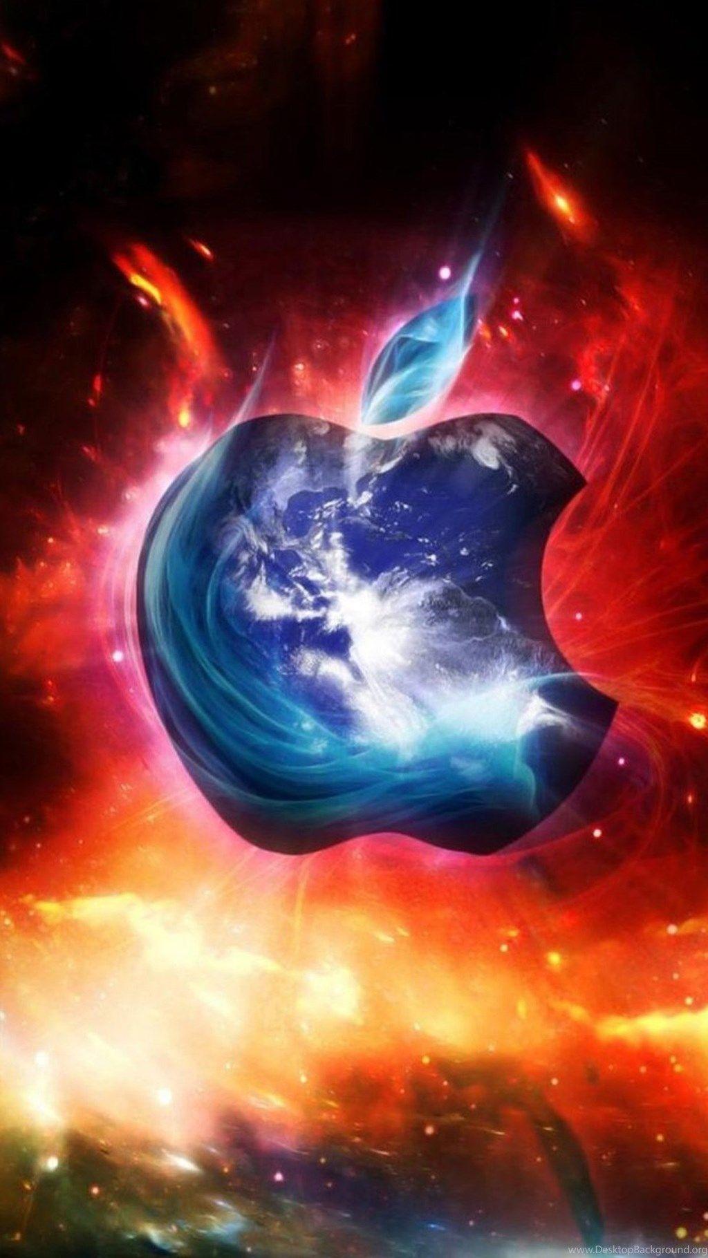 Galxay Apple Logo - Cool Apple Logo 2 Galaxy S6 Wallpapers Desktop Background