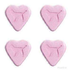 Victoria Secret Dog Logo - Victoria's Secret PINK Bath Bomb Calming Vanilla~ Set Of 4 Heart ...
