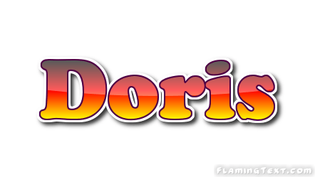 Doris Logo - Doris Logo. Free Name Design Tool from Flaming Text