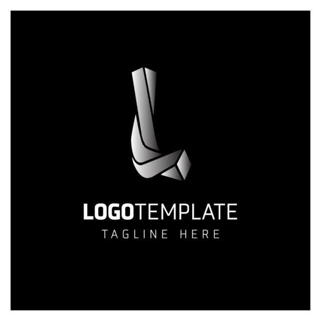 Black If Logo - l logo on black background Template for Free Download on Pngtree
