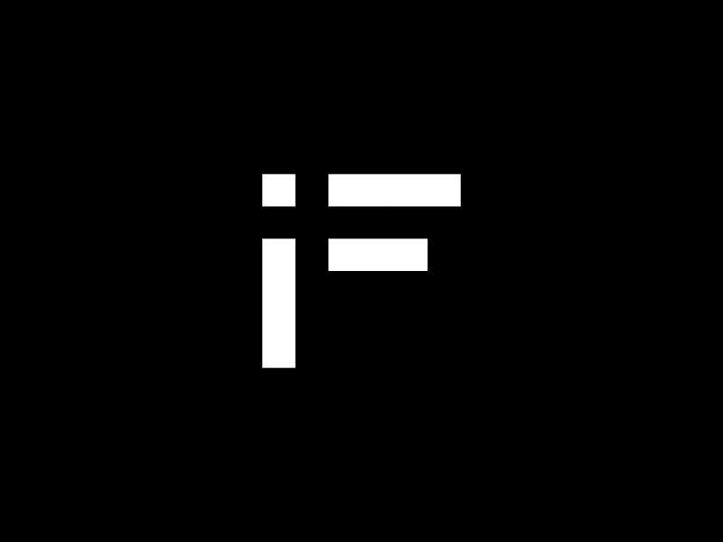 Black If Logo - IF Logo Idea by Dragutin Nesek | Dribbble | Dribbble